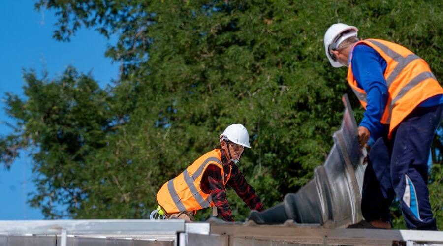 Professional metal roof installation in Pittsville, WI